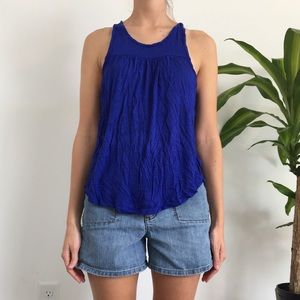 Cobalt Blue Tank Top